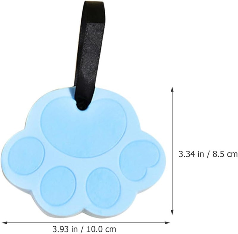 3pcs Cute Bath Sponge Scrubber Set, Body Wash Exfoliating Shower Sponges in Pink Blue White for Gentle Bathing - Image 2