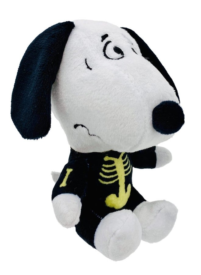 JINX Skeleton Costume Snoopy Mini Plush Toy 5" The Snoopy Show Stuffed Figure Apple TV+ Series for Fans of All Ages - Image 1
