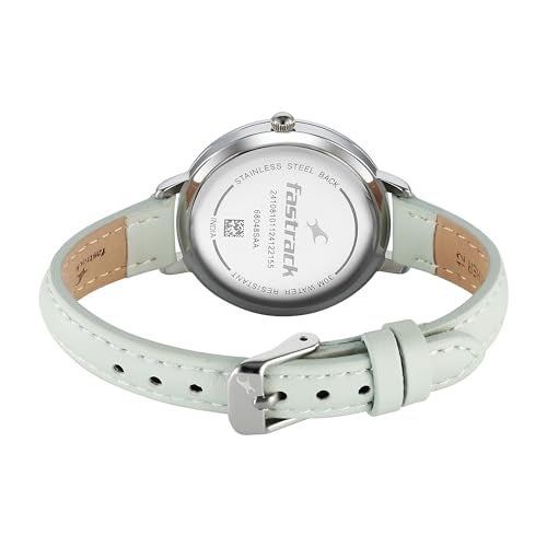 Fastrack Stunners X Special Edition Quartz Green Dial Stainless Steel Analog Watch for Women - Image 2