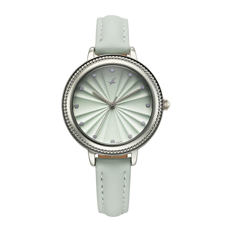 Fastrack Stunners X Special Edition Quartz Green Dial Stainless Steel Analog Watch for Women - Image 4