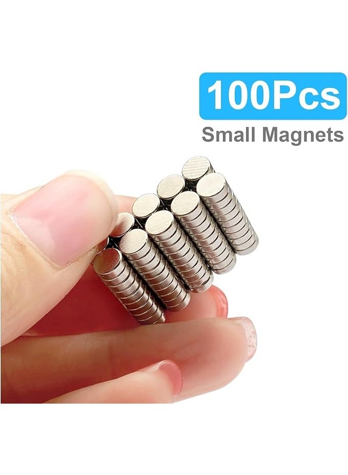 MIRFA Micro Neodymium Round Refrigerator Magnets for DIY Projects - 5 x 2mm (Pack of 100) - Image 4