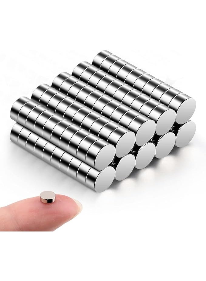 MIRFA Micro Neodymium Round Refrigerator Magnets for DIY Projects - 5 x 2mm (Pack of 100) - Image 1