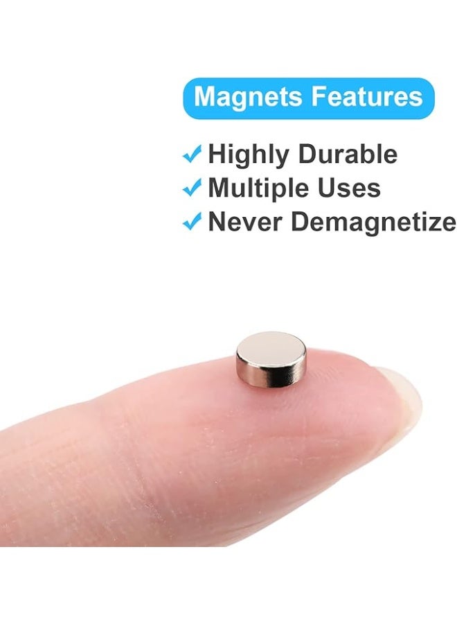 MIRFA Micro Neodymium Round Refrigerator Magnets for DIY Projects - 5 x 2mm (Pack of 100) - Image 5