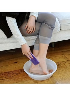 ORiTi 1Pc Foot  Exfoliator Pedicure Tool Callus Remover Scrubber Skin Cleaner Purple  - Image 2