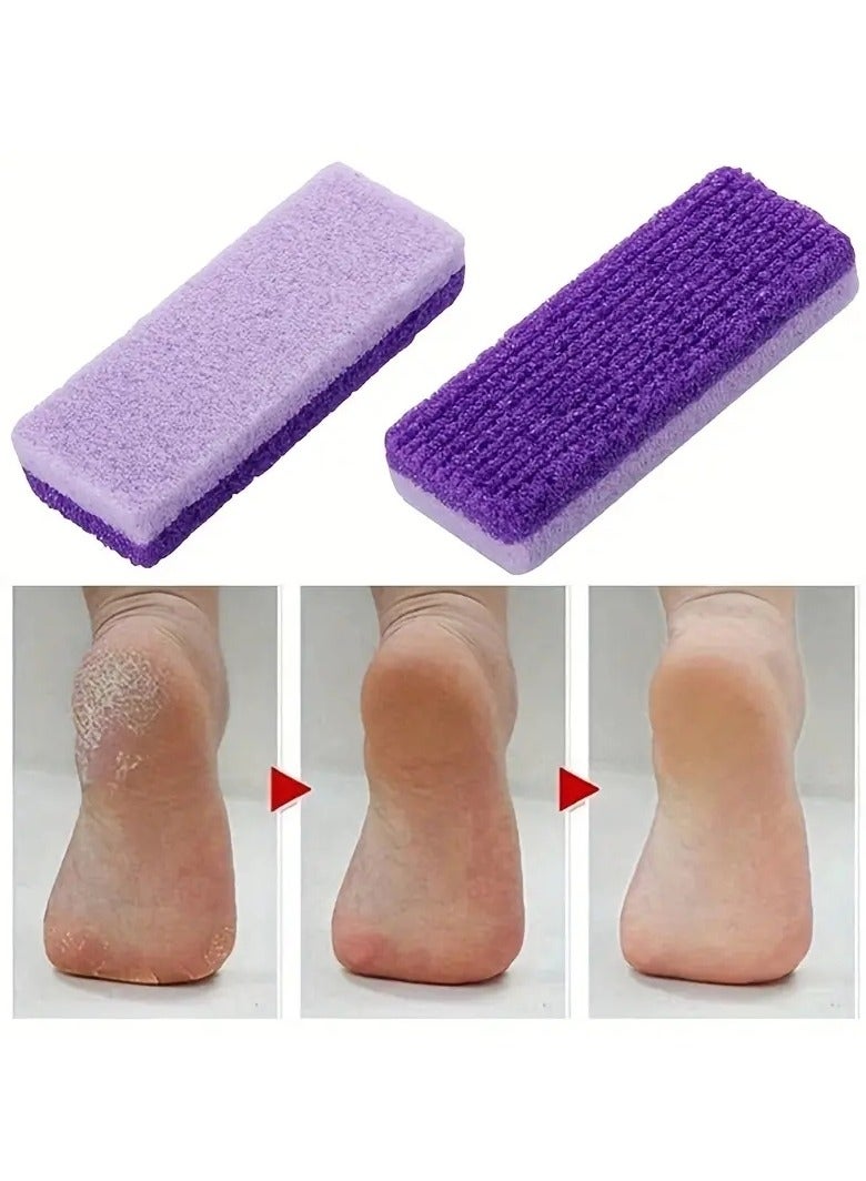 ORiTi 1Pc Foot  Exfoliator Pedicure Tool Callus Remover Scrubber Skin Cleaner Purple - Image 5