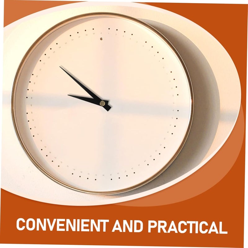 Uonlytech Silent Quartz Wall Clock Movement Kit DIY Acrylic Clock Mechanism for Art Projects Battery Operated Long Spade Hands Replacement Parts for Custom Designs - Image 3