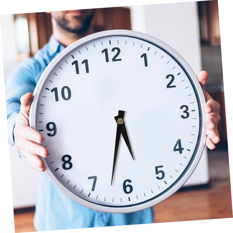 Uonlytech Silent Quartz Wall Clock Movement Kit DIY Acrylic Clock Mechanism for Art Projects Battery Operated Long Spade Hands Replacement Parts for Custom Designs - Image 5