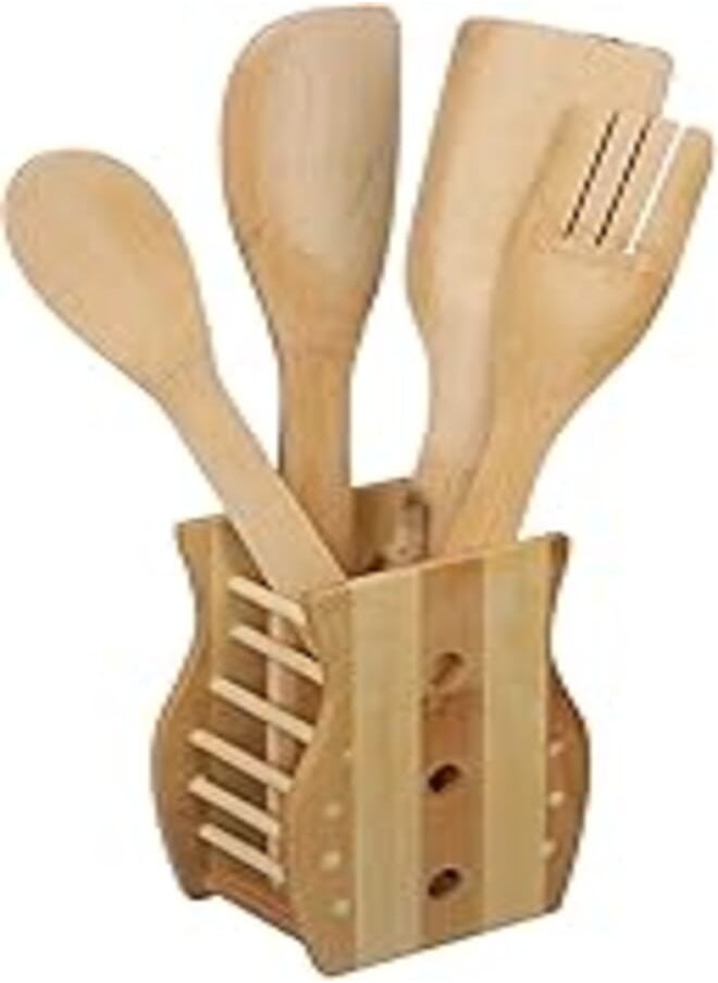 ElYassin - elyassin Guitar Shape Wooden Dispenser Set - Assorted Shapes - Image 1
