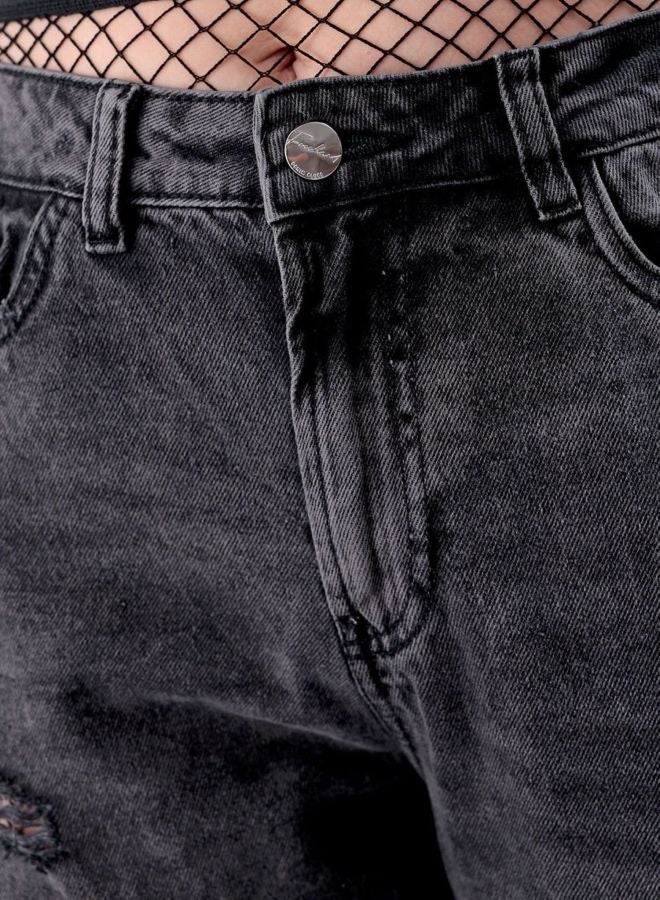 Freehand Women Straight Fit Solid High Rise Jeans - Image 4