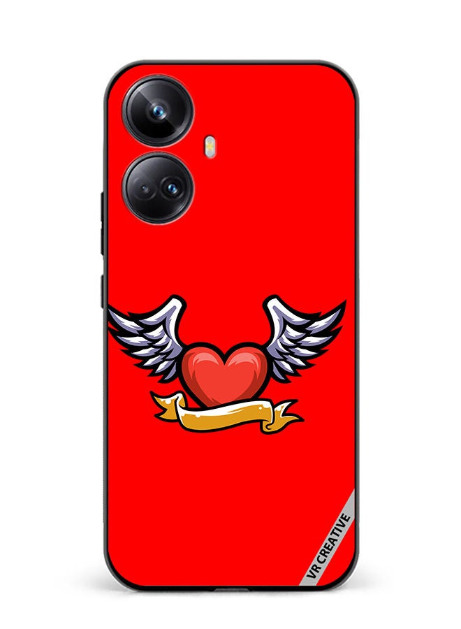 VR CREATIVE Protective Case Cover For Realme 10 Pro Plus Loving Heart Design Multicolour - Image 1