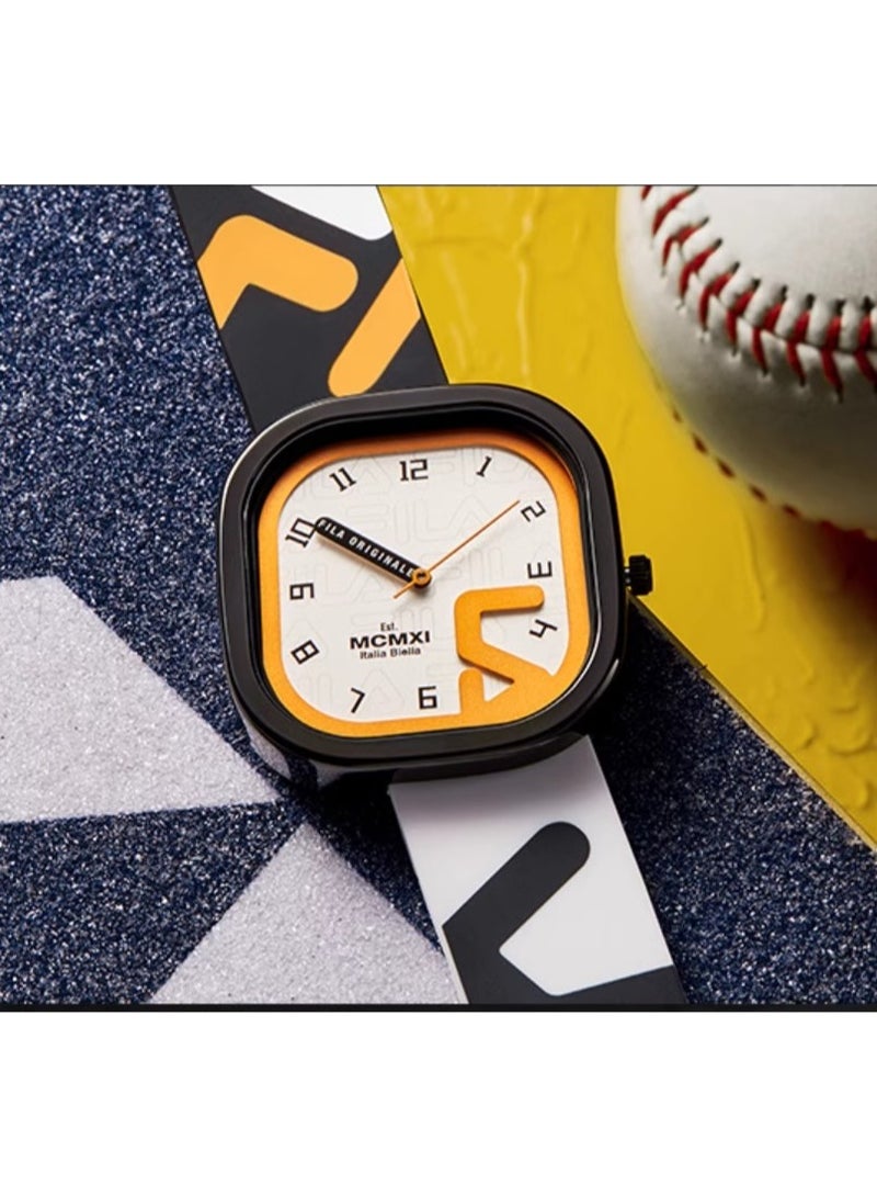 FILA Silicone Tape Simple Sports Waterproof Student Watch - Image 3