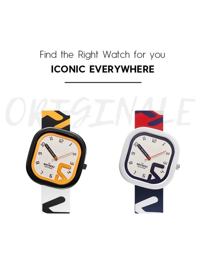 FILA Silicone Tape Simple Sports Waterproof Student Watch - Image 2