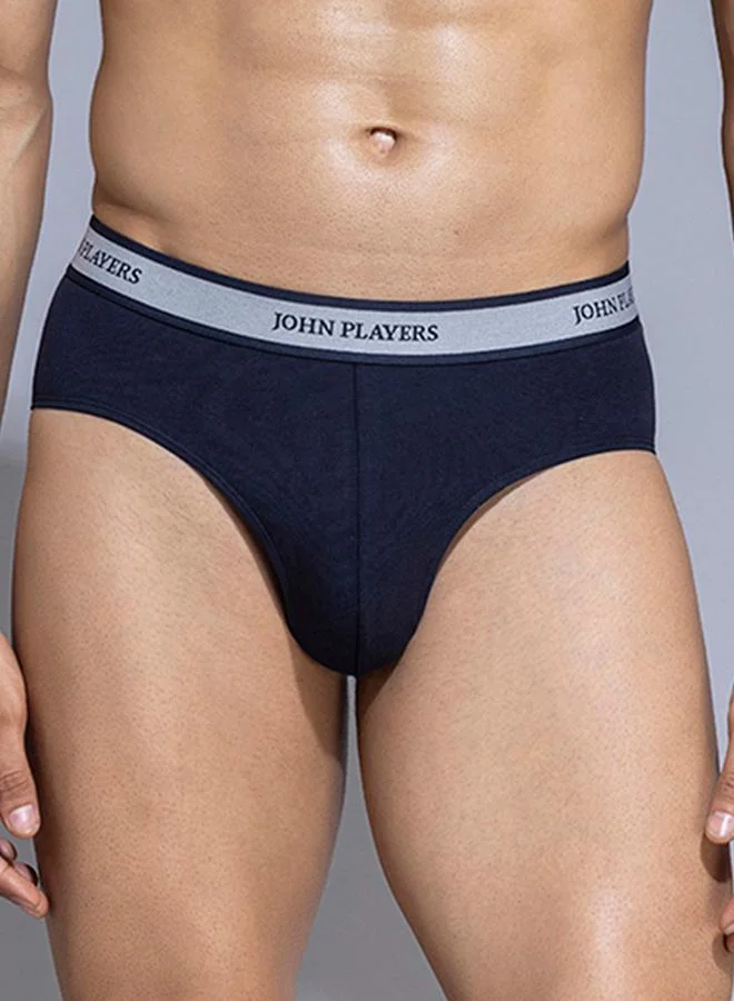 John Players John Player Pack of 2 - Logo Detail Waistband Briefs