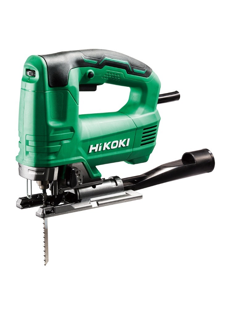 Hikoki منشار هيكوكاي CJ90VST2E6Z، سعة قطع 90 مم، محرك قوي 705 واط، سرعة متغيرة، وزن خفيف 2.2 كجم – أداة قطع دقيقة للخشب والمعادن - Image 2