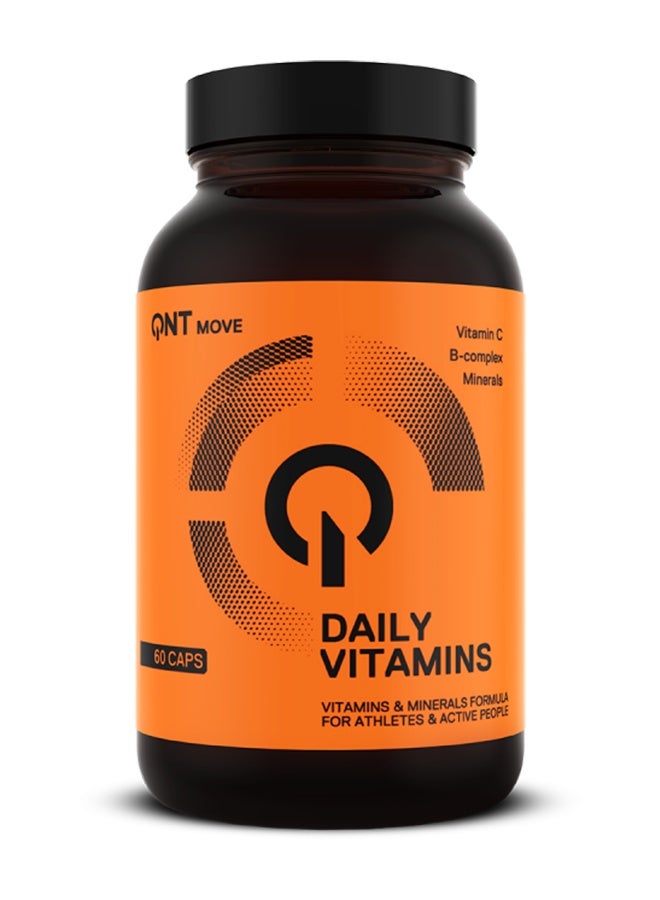 QNT DAILY VITAMINS | 60 Caps | Essential Multivitamin & Mineral Complex - Image 1