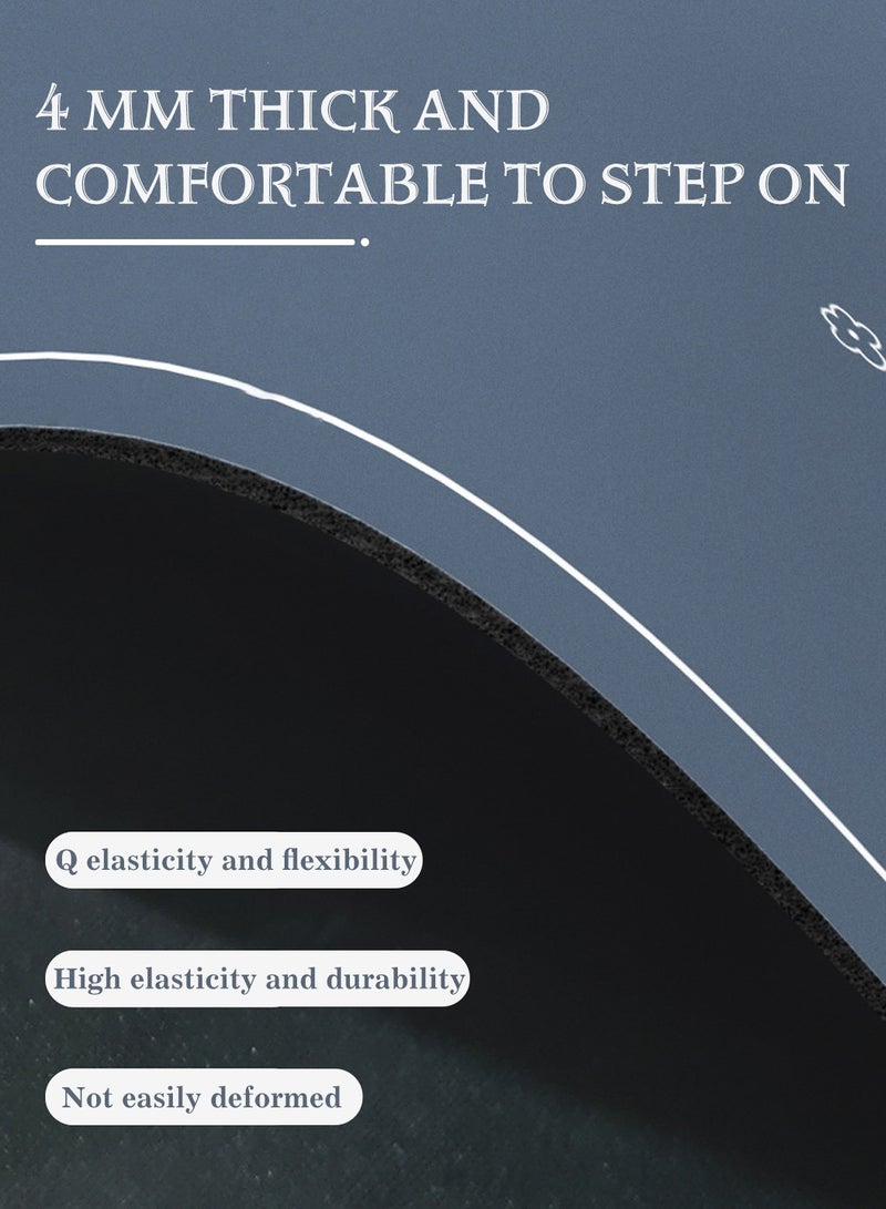 LEOKOR Super Absorbent Soft Floor Carpet Slip-Resistant Bathing Room Rug Microfiber Bath Mat 45*70CM - Image 3