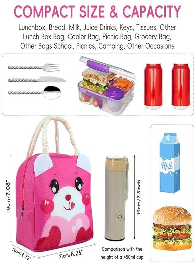 myself Insulated Lunch Bags for Office, School & Picnic, Thermal Lunch for Kids - Image 3