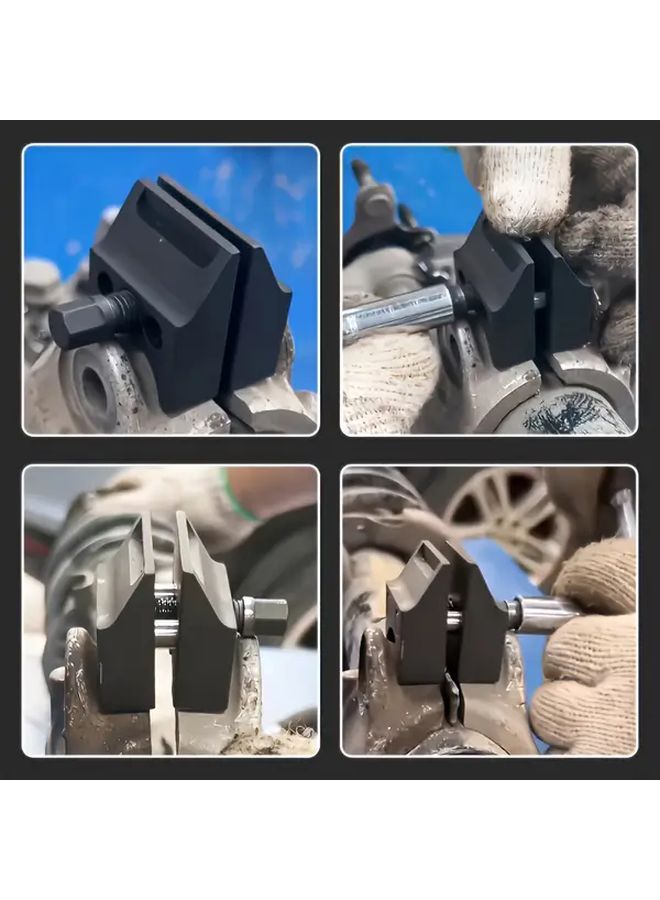 Black Car Suspension Expansion Separator Tool Kit for Shock Absorber Ball Joint Removal - Image 4