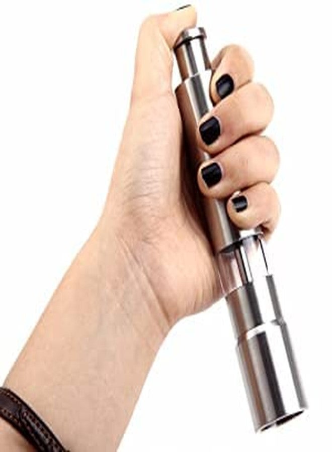 CLEMATIS Salt and Pepper Grinder | Stainless Steel Salt and Pepper | Thumb Push Miller for Kitchen | Mini Grinding Salt and Black Pepper | Pepper Miller for Home & Kitchen - Image 4