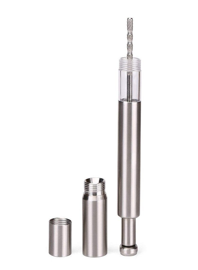 CLEMATIS Salt and Pepper Grinder | Stainless Steel Salt and Pepper | Thumb Push Miller for Kitchen | Mini Grinding Salt and Black Pepper | Pepper Miller for Home & Kitchen - Image 3