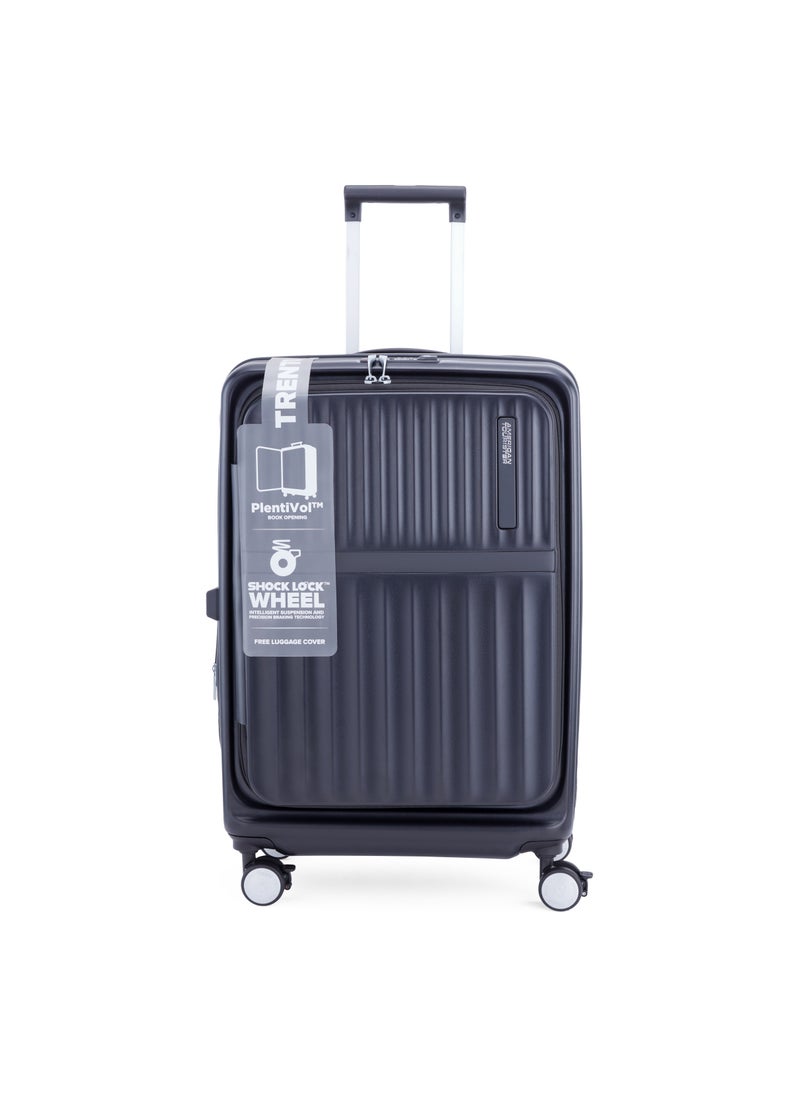 AMERICAN TOURISTER - Trento Spinner 68 cm Lightweight Hard Shell Luggage TSA Lock 360° Wheels Black - Image 1
