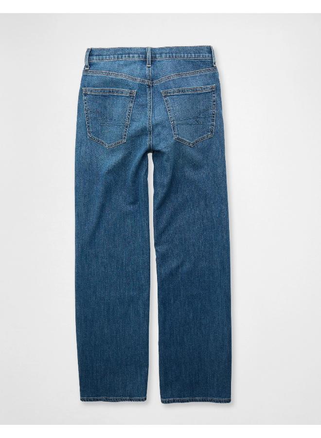 American Eagle AE Dreamy Drapey Stretch Super High-Waisted Baggy Wide-Leg Jean - Image 3