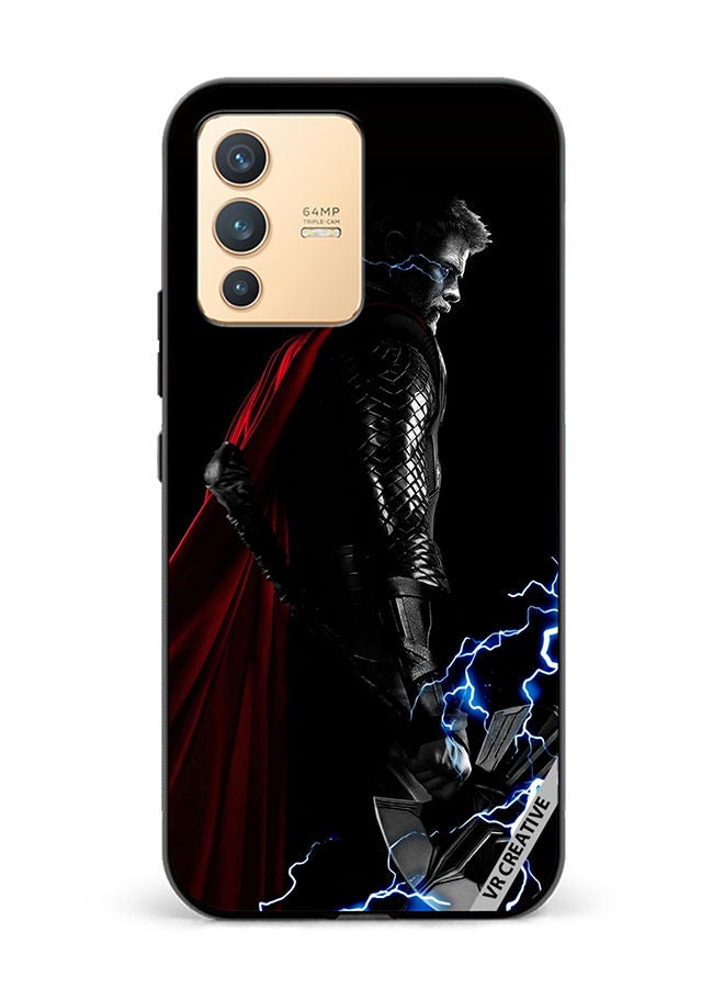 VR CREATIVE Protective Case Cover For Vivo V23 5G Thor Design Multicolour - Image 1