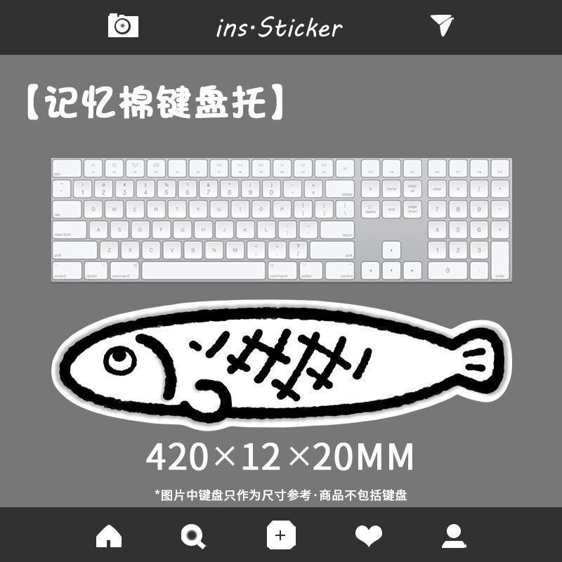 Fish-Catching Master Pacha Dog Mouse Pad Wrist Protection Female Office Small Size Ins Style Rubber Keyboard Hand Holder Couple - Image 5