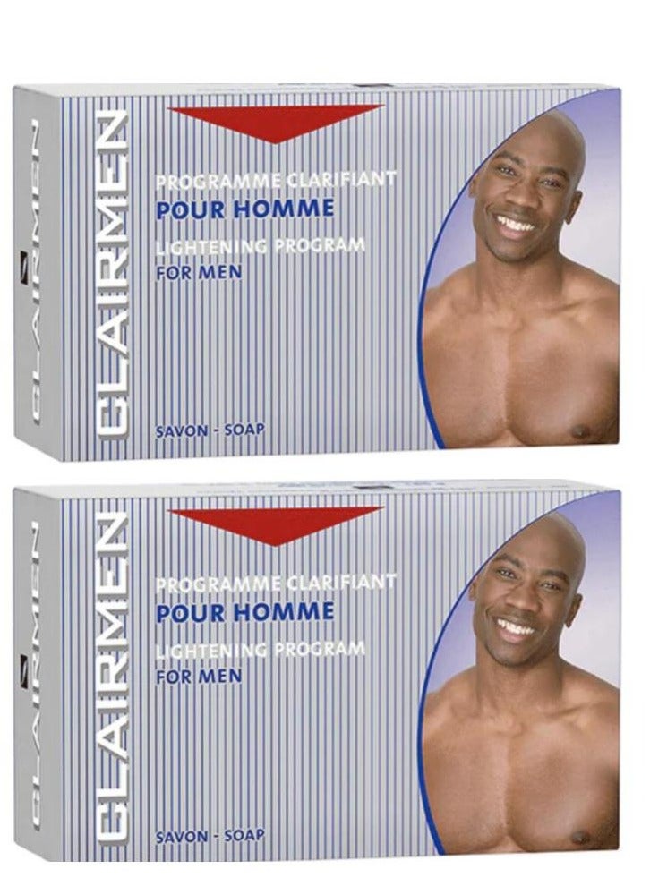 clairmen Lightening Soap For Men 2pcs 2*200g