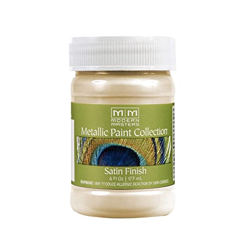 Modern Masters 6 oz Modern Masters ME656 Flash Copper Metallic Paint Collection, Satin Water-Based Decorative Metallic Paint - Image 1