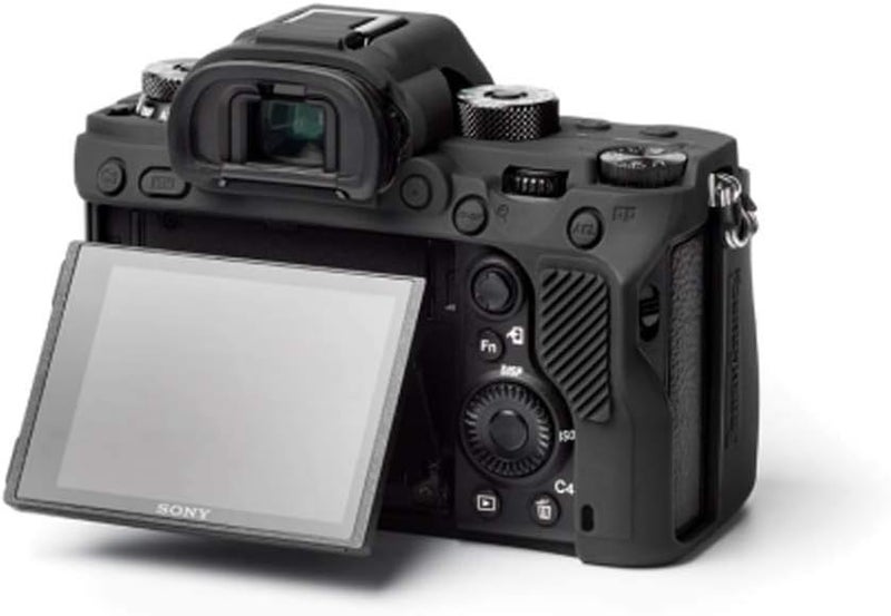 easyCover غطاء سيليكوني سهل الاستخدام لكاميرات سوني A73 و A7R III و A9 - أسود - Image 5