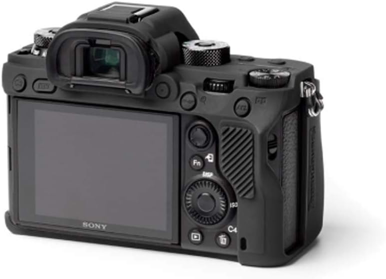 easyCover غطاء سيليكوني سهل الاستخدام لكاميرات سوني A73 و A7R III و A9 - أسود - Image 4