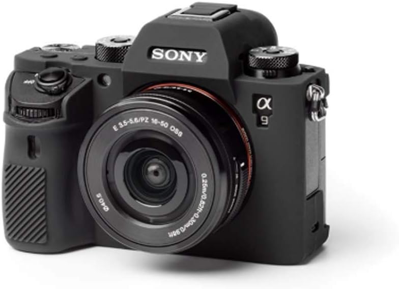 easyCover غطاء سيليكوني سهل الاستخدام لكاميرات سوني A73 و A7R III و A9 - أسود - Image 2