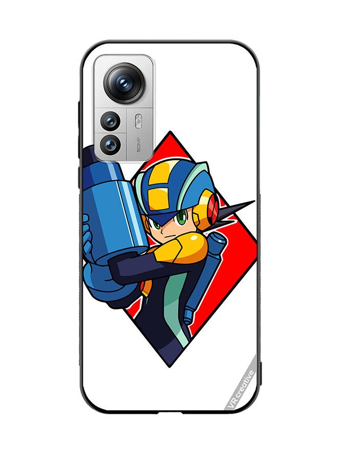 VR CREATIVE Protective Case Cover For Xiaomi 12X Mini Fireman Exe Design Multicolour - Image 1