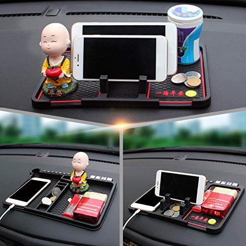 KeepCart Car Dashboard Phone/Phone/Coin/Pen/Remote/Key Navigation Holder Non-Slip Mat for Car and Office use - Image 3
