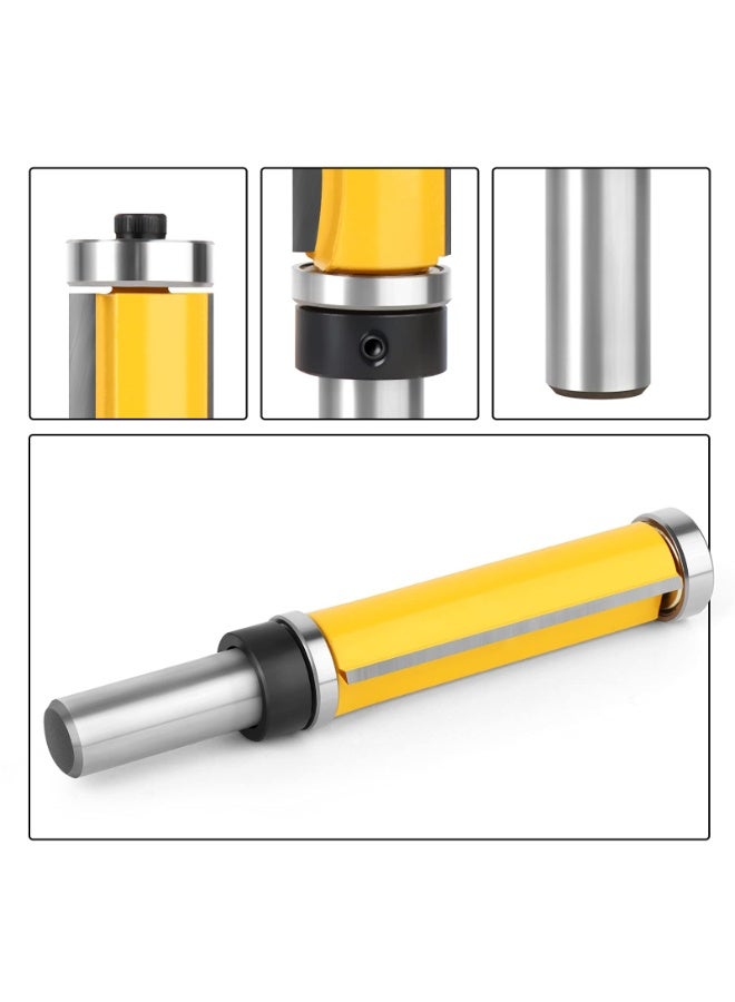 6.4cm Flush Trim Top and Bottom Bearing Router Bit 1.3cm Shank - Image 1