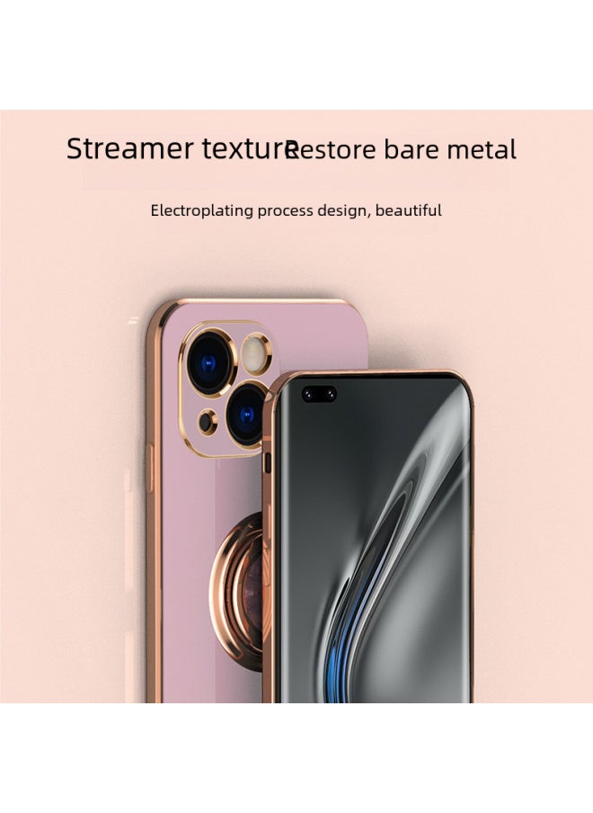 Generic - Digital Computer/For Iphone Protective Case Compatible For Iphone 12 Mini/For Iphone 12/For Iphone 12 Pro/For Iphone Pro Max-Color:Light Pink-Applicable Model:IP13 Pro Max(6.7) Fine Hole - Image 1