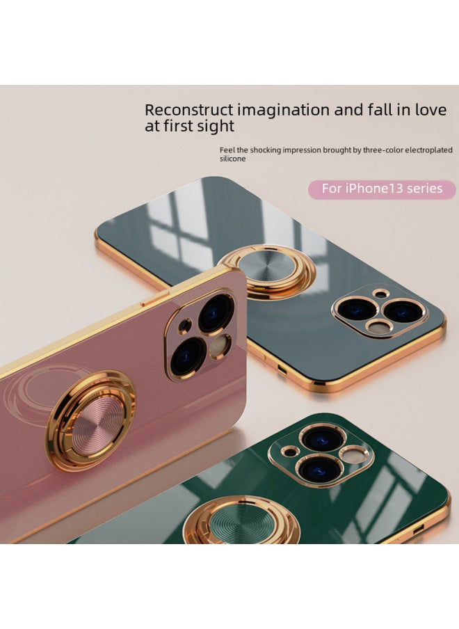 Generic - Digital Computer/For Iphone Protective Case Compatible For Iphone 12 Mini/For Iphone 12/For Iphone 12 Pro/For Iphone Pro Max-Color:Light Pink-Applicable Model:IP13 Pro Max(6.7) Fine Hole - Image 1