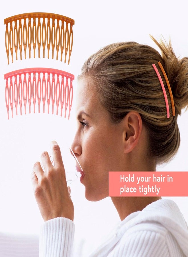 MaryLavender MARY LAVENDER Side Hair Combs for Bangs, French Twist, and Decorative Styling - 10pcs Hair Accessories for Women and Girls - Image 3