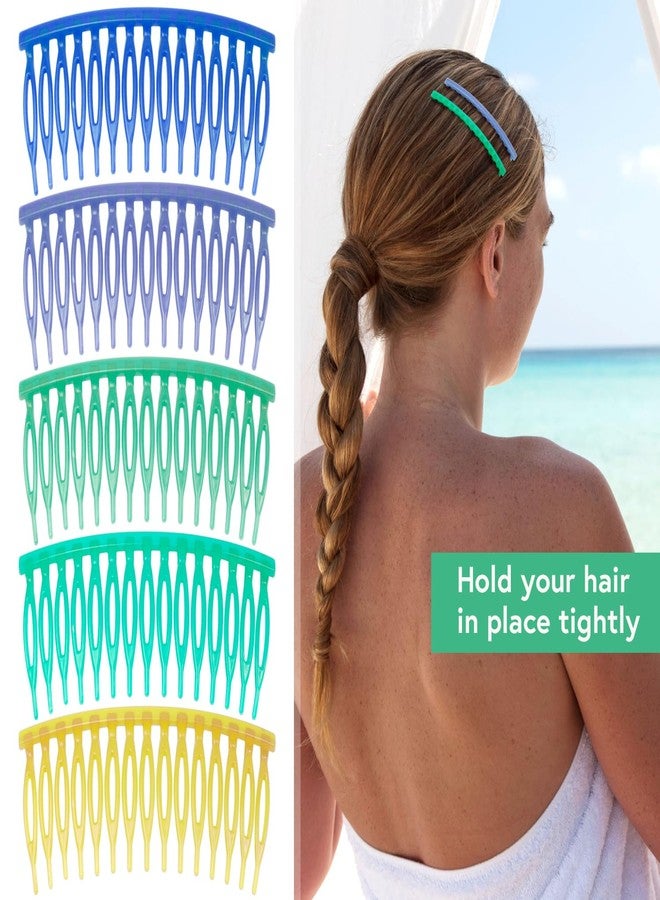 MaryLavender MARY LAVENDER Side Hair Combs for Bangs, French Twist, and Decorative Styling - 10pcs Hair Accessories for Women and Girls - Image 4