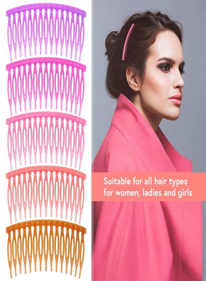 MaryLavender MARY LAVENDER Side Hair Combs for Bangs, French Twist, and Decorative Styling - 10pcs Hair Accessories for Women and Girls - Image 2