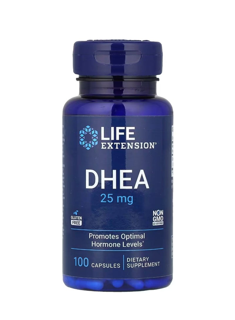 لايف إكستنشن ديهيدرو إيبي آندروستيرون 25 مجم 100 كبسولة - Image 1