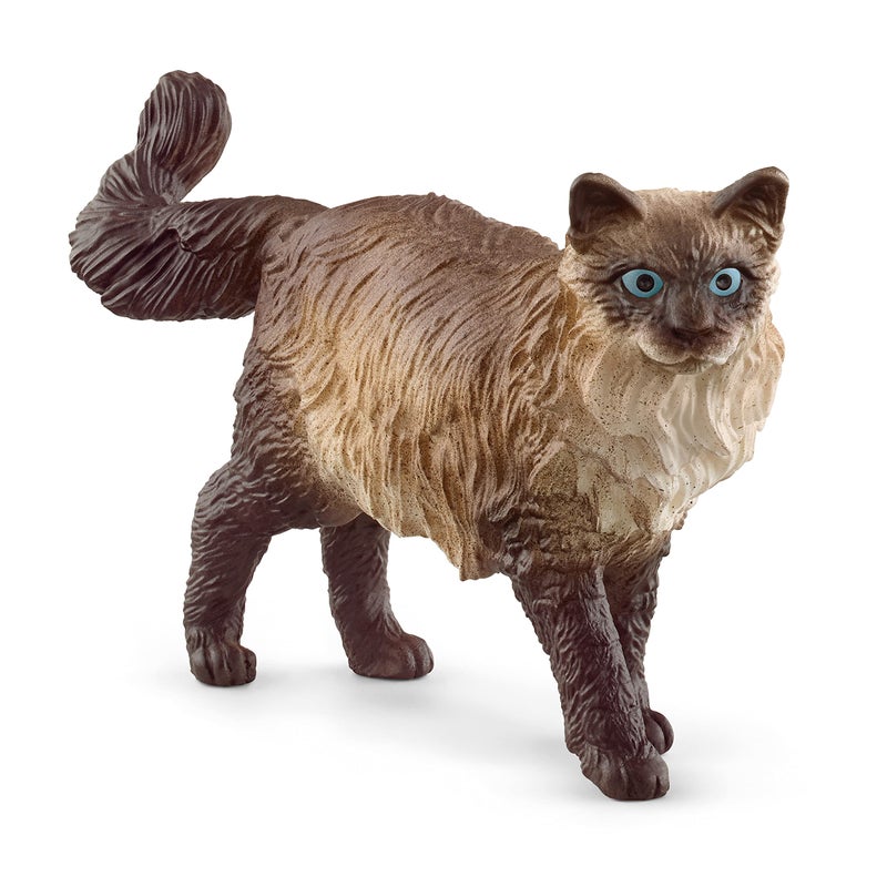 Schleich Farm World Cute Realistic Cat Toys for Kids Ages 3 and Above Ragdoll Cat Toy Figurine Multicolor - Image 2