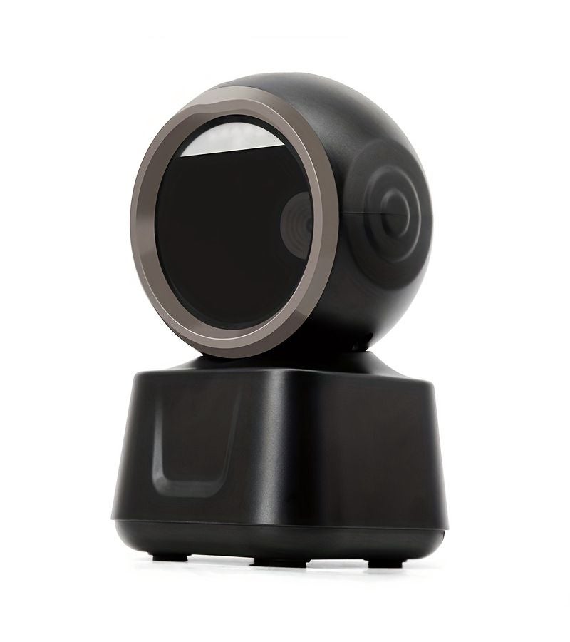 Barcode Scanner 1D/2D Automatic Sensor USB Strip Code Scan Platform Black Red ABS Material No Battery Required for Office Use Modern Durable - Image 3