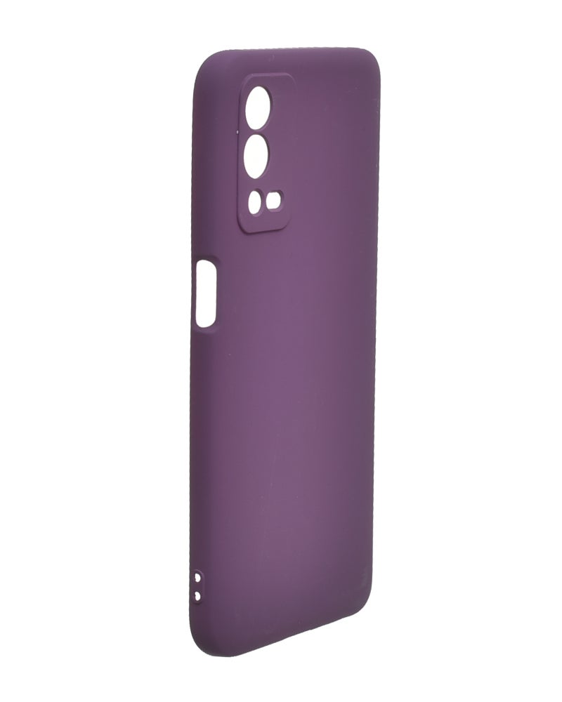Silicone Phone Case for Oppo A55 - Mauve - Image 2
