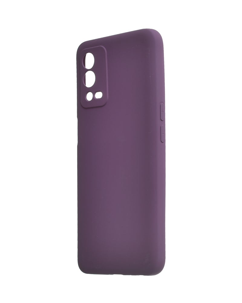 Silicone Phone Case for Oppo A55 - Mauve - Image 3