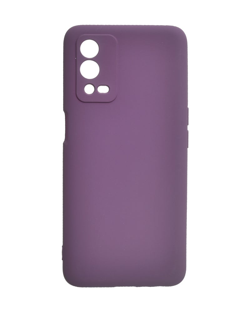 Silicone Phone Case for Oppo A55 - Mauve - Image 1