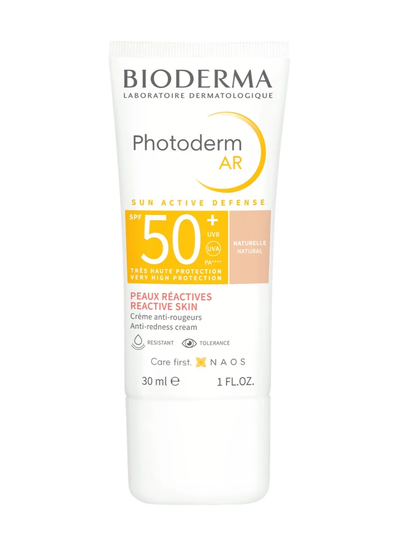 Bioderma Photoderm AR SPF 50+ Anti-redness unifying soothing sunscreen for Sensitive reactive skin 30ml