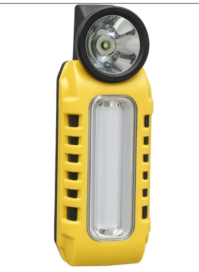 كشاف طوارئ LED متعدد الوظائف 800 لومن - شحن مزدوج (طاقة شمسية + USB) - بطارية 2400 مللي أمبير تعمل كباور بانك - 5 أوضاع إضاءة - مقاوم للمياه IPX4 - مثالي للتخييم والرحلات. - Image 5
