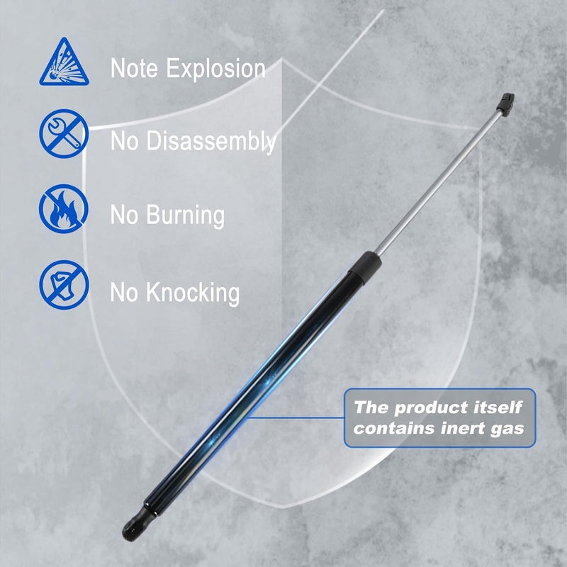 cycwer Rear Tailgate Rear Hatch Lift Supports Shock Struts SG229013 PM1097 4590 Gas Spring Shocks for 2004-2010 Sienna 3.5L 8196086 ,2-PC Set General compatible design - Image 4